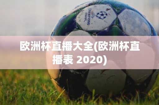 欧洲杯直播大全(欧洲杯直播表 2020)