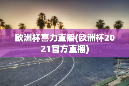 欧洲杯喜力直播(欧洲杯2021官方直播)