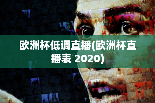 欧洲杯低调直播(欧洲杯直播表 2020)