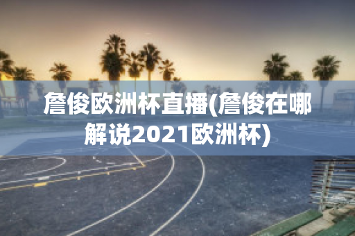 詹俊欧洲杯直播(詹俊在哪解说2021欧洲杯)