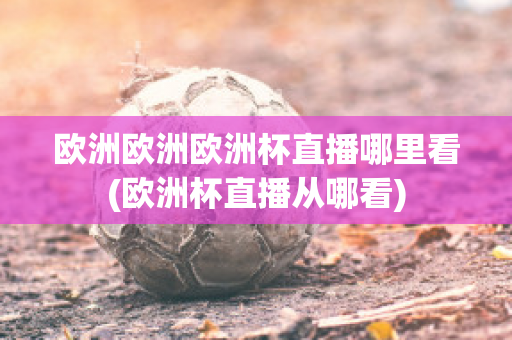 欧洲欧洲欧洲杯直播哪里看(欧洲杯直播从哪看)