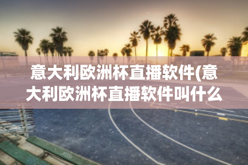 意大利欧洲杯直播软件(意大利欧洲杯直播软件叫什么)