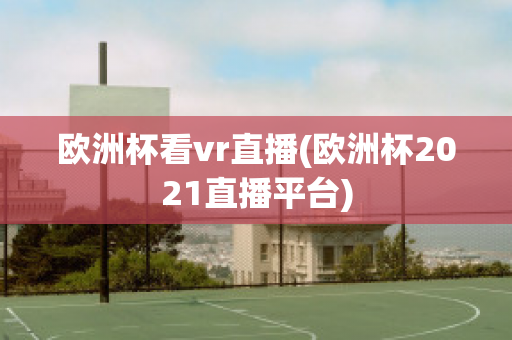 欧洲杯看vr直播(欧洲杯2021直播平台)