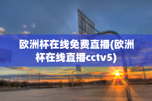 欧洲杯在线免费直播(欧洲杯在线直播cctv5)