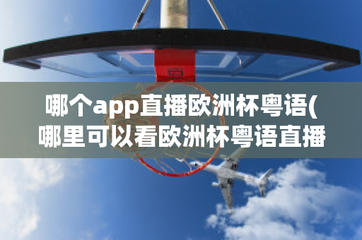 哪个app直播欧洲杯粤语(哪里可以看欧洲杯粤语直播)