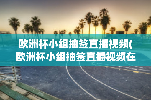 欧洲杯小组抽签直播视频(欧洲杯小组抽签直播视频在线观看)