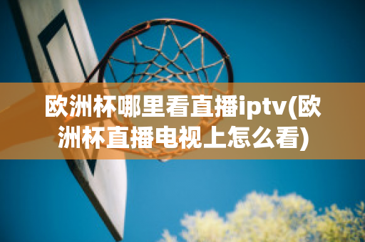 欧洲杯哪里看直播iptv(欧洲杯直播电视上怎么看)