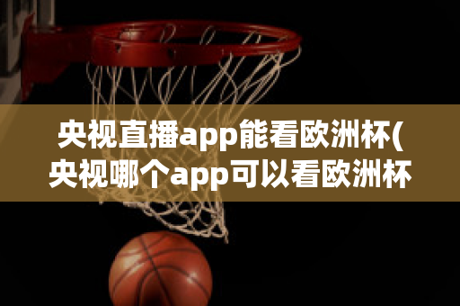 央视直播app能看欧洲杯(央视哪个app可以看欧洲杯)