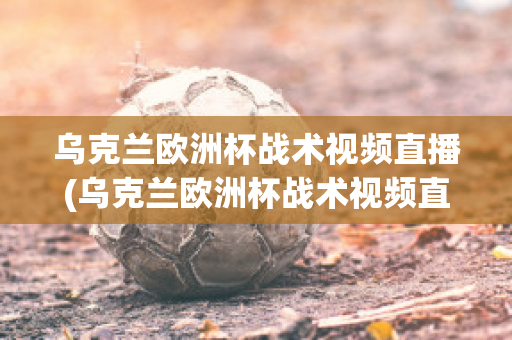 乌克兰欧洲杯战术视频直播(乌克兰欧洲杯战术视频直播在线观看)