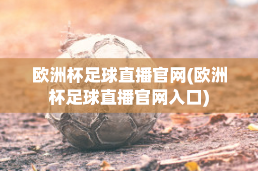 欧洲杯足球直播官网(欧洲杯足球直播官网入口)