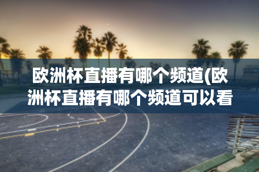 欧洲杯直播有哪个频道(欧洲杯直播有哪个频道可以看)