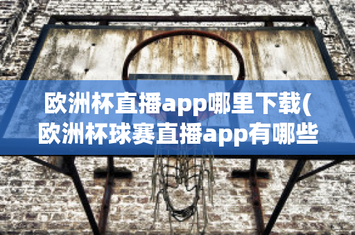 欧洲杯直播app哪里下载(欧洲杯球赛直播app有哪些)