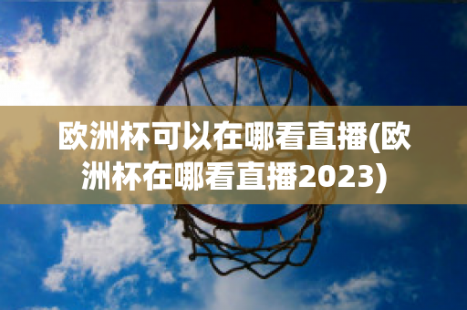 欧洲杯可以在哪看直播(欧洲杯在哪看直播2023)