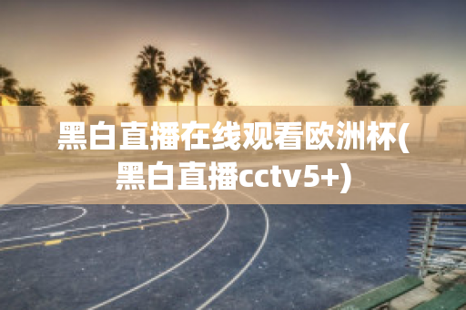 黑白直播在线观看欧洲杯(黑白直播cctv5+)