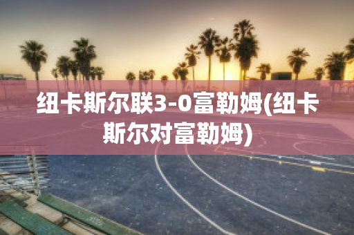 纽卡斯尔联3-0富勒姆(纽卡斯尔对富勒姆)