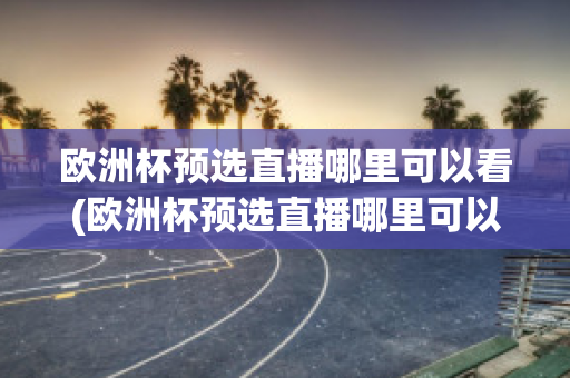 欧洲杯预选直播哪里可以看(欧洲杯预选直播哪里可以看回放)