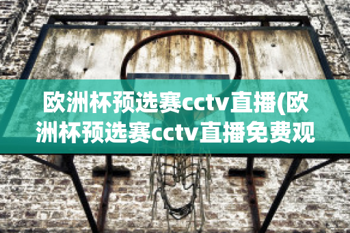 欧洲杯预选赛cctv直播(欧洲杯预选赛cctv直播免费观看)