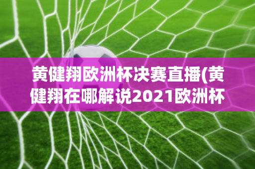 黄健翔欧洲杯决赛直播(黄健翔在哪解说2021欧洲杯)