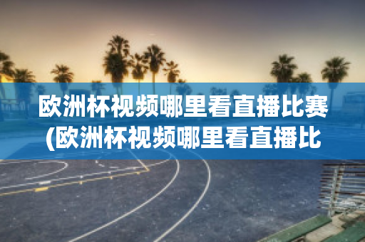 欧洲杯视频哪里看直播比赛(欧洲杯视频哪里看直播比赛回放)