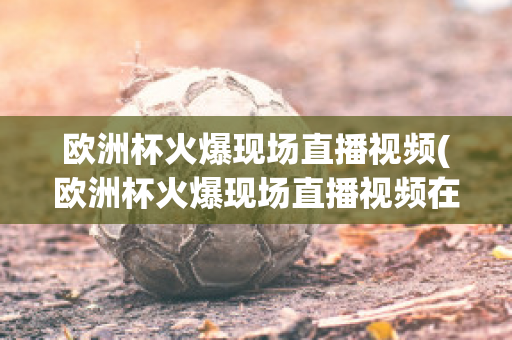 欧洲杯火爆现场直播视频(欧洲杯火爆现场直播视频在线观看)