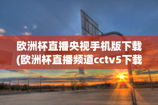 欧洲杯直播央视手机版下载(欧洲杯直播频道cctv5下载)