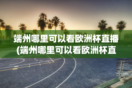 端州哪里可以看欧洲杯直播(端州哪里可以看欧洲杯直播视频)