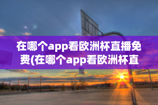 在哪个app看欧洲杯直播免费(在哪个app看欧洲杯直播免费软件)