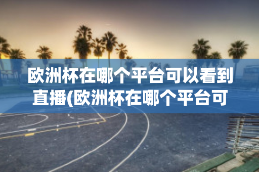 欧洲杯在哪个平台可以看到直播(欧洲杯在哪个平台可以看到直播视频)