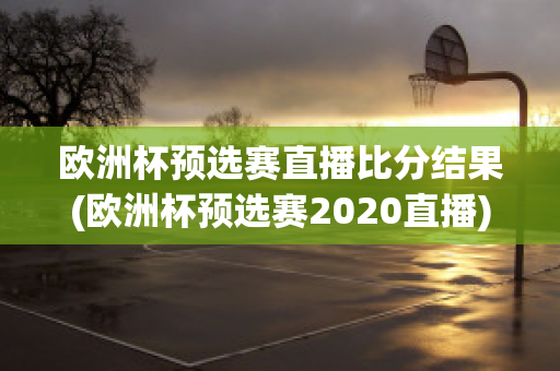 欧洲杯预选赛直播比分结果(欧洲杯预选赛2020直播)