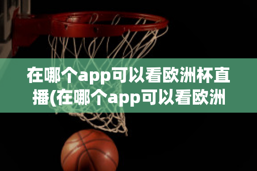 在哪个app可以看欧洲杯直播(在哪个app可以看欧洲杯直播视频)