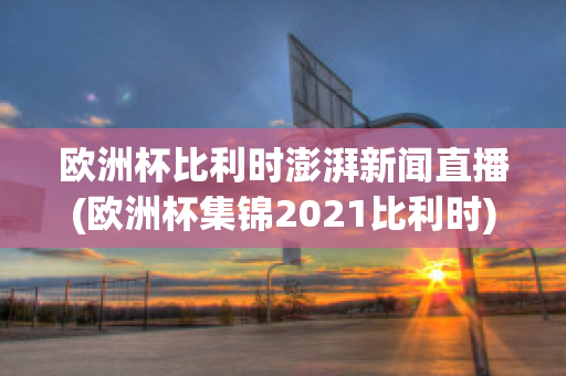 欧洲杯比利时澎湃新闻直播(欧洲杯集锦2021比利时)