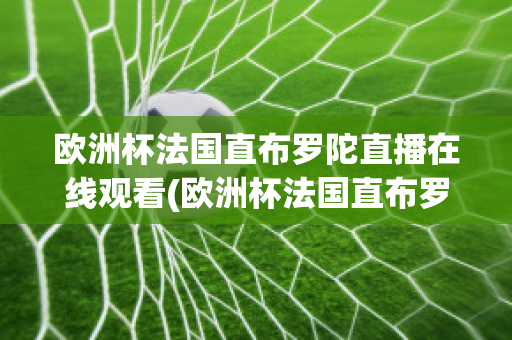 欧洲杯法国直布罗陀直播在线观看(欧洲杯法国直布罗陀直播在线观看)