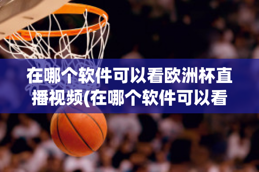 在哪个软件可以看欧洲杯直播视频(在哪个软件可以看欧洲杯直播视频回放)