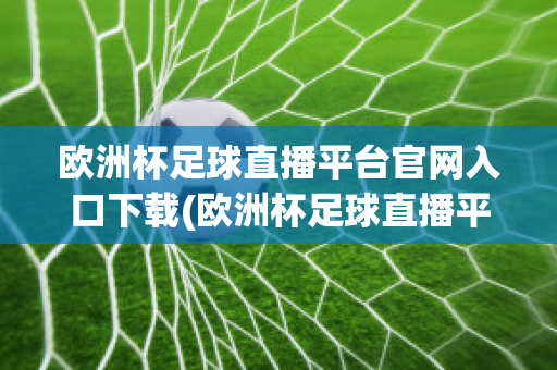 欧洲杯足球直播平台官网入口下载(欧洲杯足球直播平台官网入口下载安装)