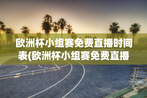 欧洲杯小组赛免费直播时间表(欧洲杯小组赛免费直播时间表格)