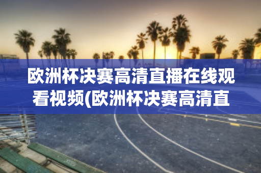 欧洲杯决赛高清直播在线观看视频(欧洲杯决赛高清直播在线观看视频回放)