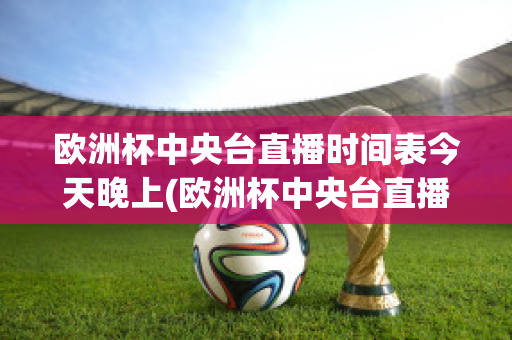 欧洲杯中央台直播时间表今天晚上(欧洲杯中央台直播时间表今天晚上几点开始)