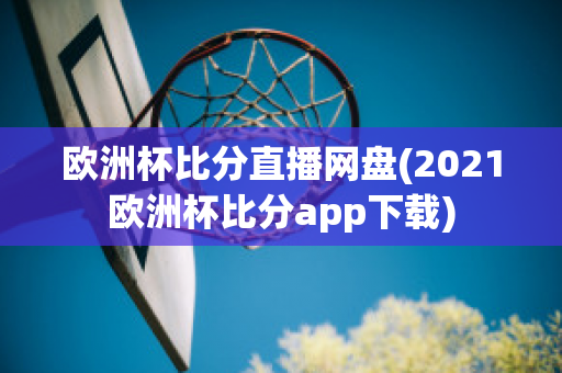 欧洲杯比分直播网盘(2021欧洲杯比分app下载)